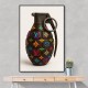 Louis Vuitton Fashion Inspired Grenade Wall Art  